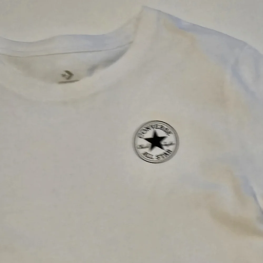 Converse/Chuck Taylor/White Graphic Long Sleeve Shirt/Size M‎